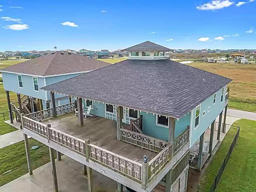 The Beach House Home Crystal Beach Exterior photo