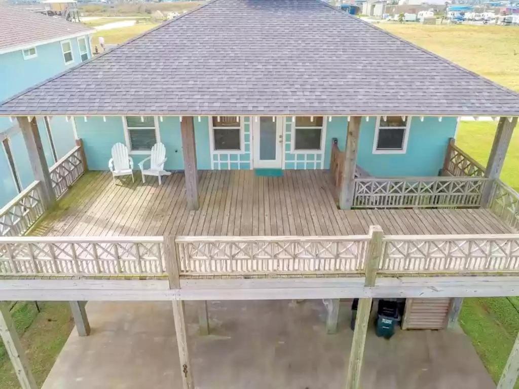 The Beach House Home Crystal Beach Exterior photo